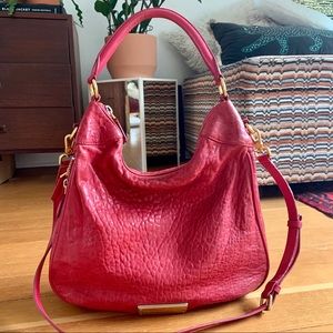 Marc by Marc Jacobs hobo bag. Raspberry.